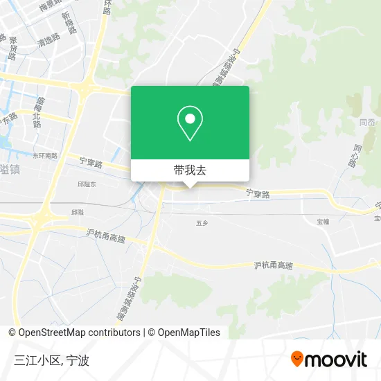 三江小区地图