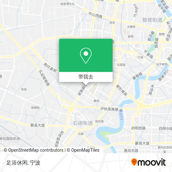 足浴休闲地图