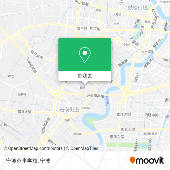 宁波外事学校地图