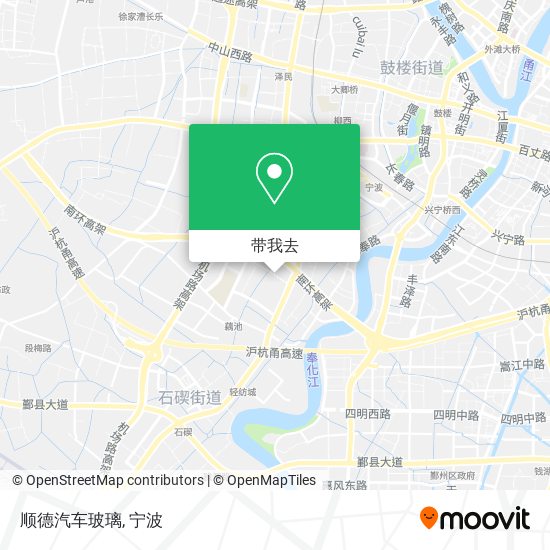 顺德汽车玻璃地图