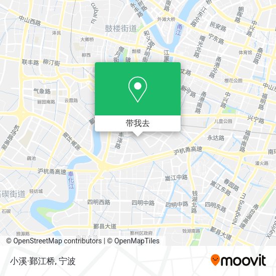 小溪·鄞江桥地图