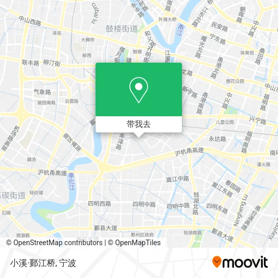 小溪·鄞江桥地图
