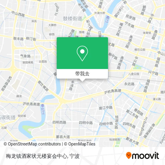 梅龙镇酒家状元楼宴会中心地图
