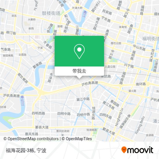 福海花园-3栋地图