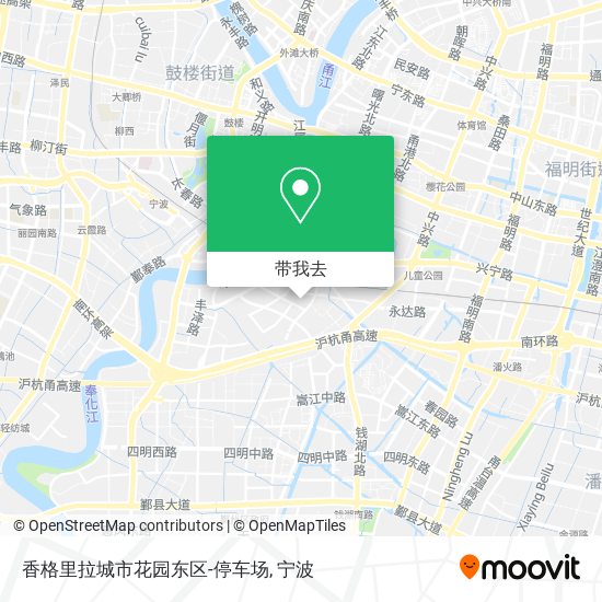 香格里拉城市花园东区-停车场地图