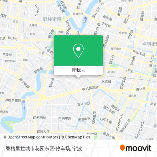 香格里拉城市花园东区-停车场地图