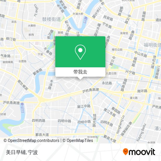 美日早铺地图