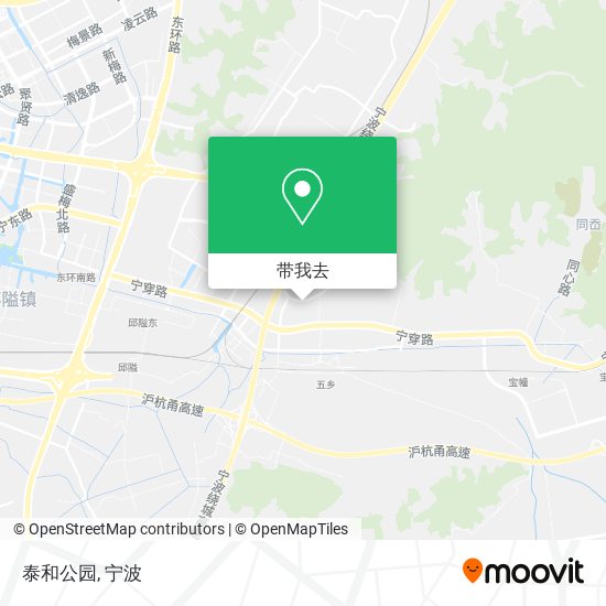 泰和公园地图