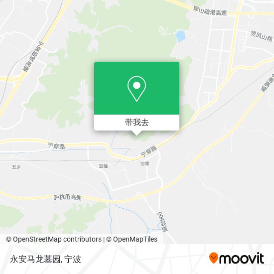 永安马龙墓园地图