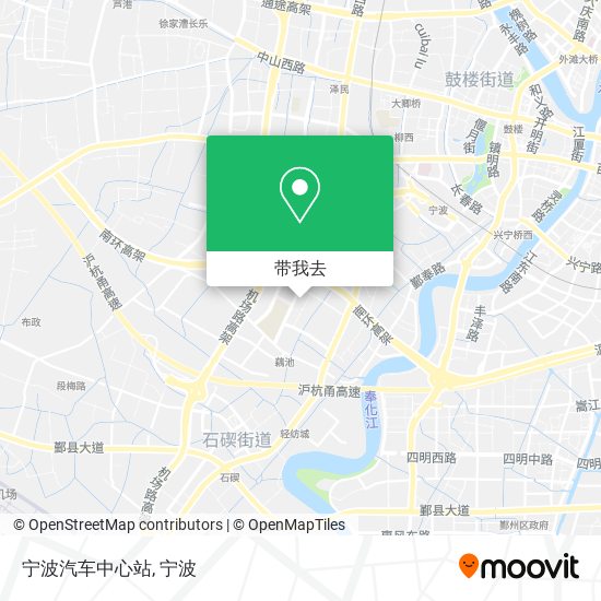 宁波汽车中心站地图