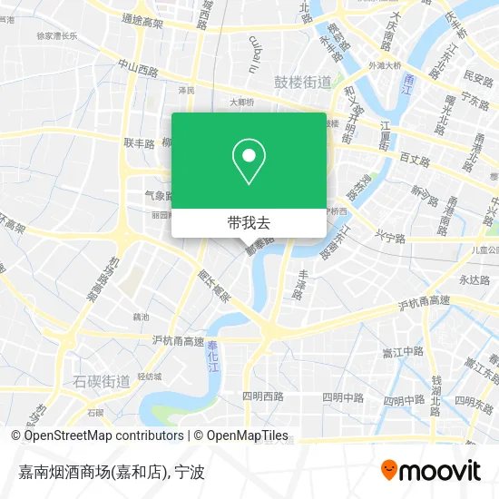 嘉南烟酒商场(嘉和店)地图