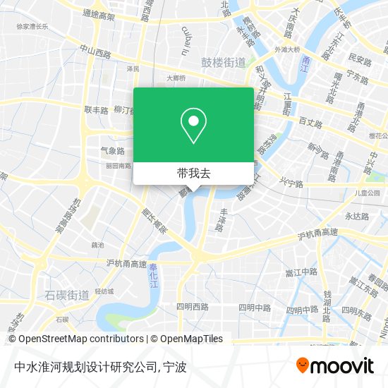 中水淮河规划设计研究公司地图