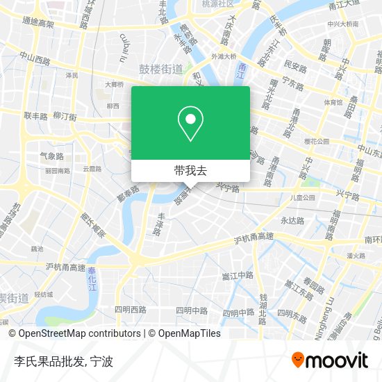 李氏果品批发地图