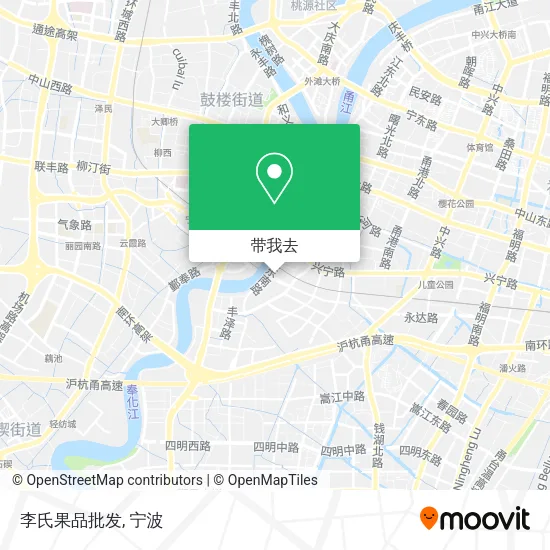 李氏果品批发地图