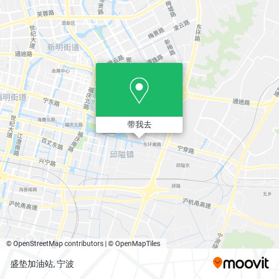 盛垫加油站地图