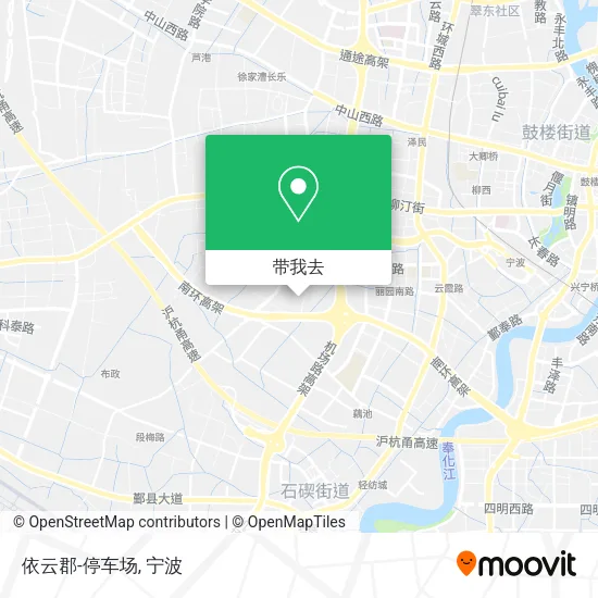 依云郡-停车场地图