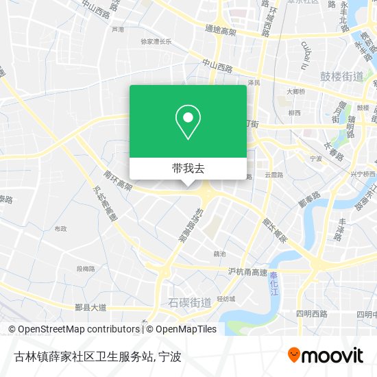 古林镇薛家社区卫生服务站地图