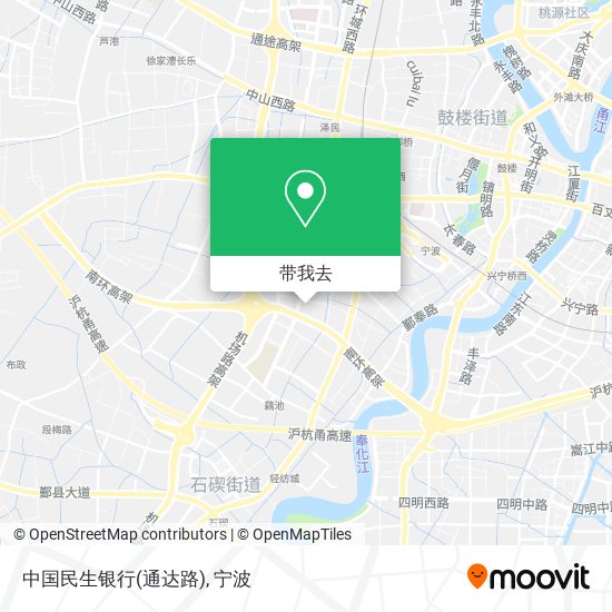 中国民生银行(通达路)地图