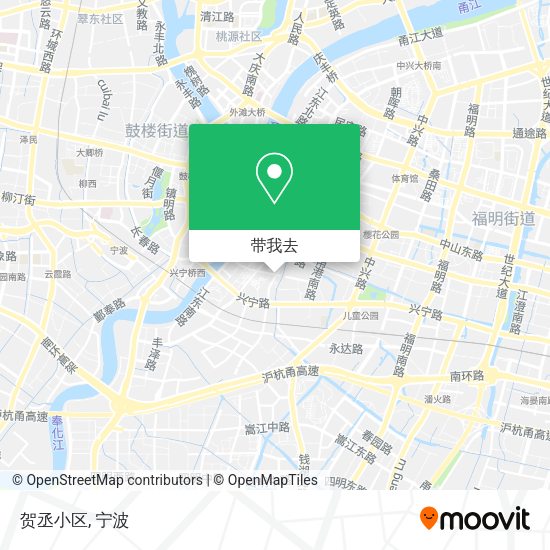 贺丞小区地图