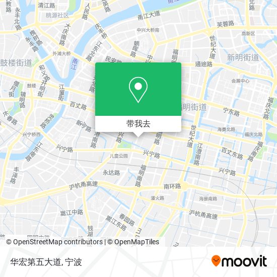 华宏第五大道地图