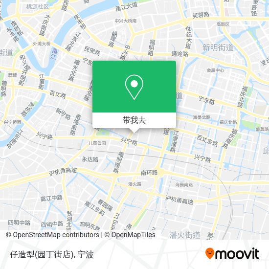 仔造型(园丁街店)地图