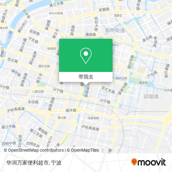 华润万家便利超市地图