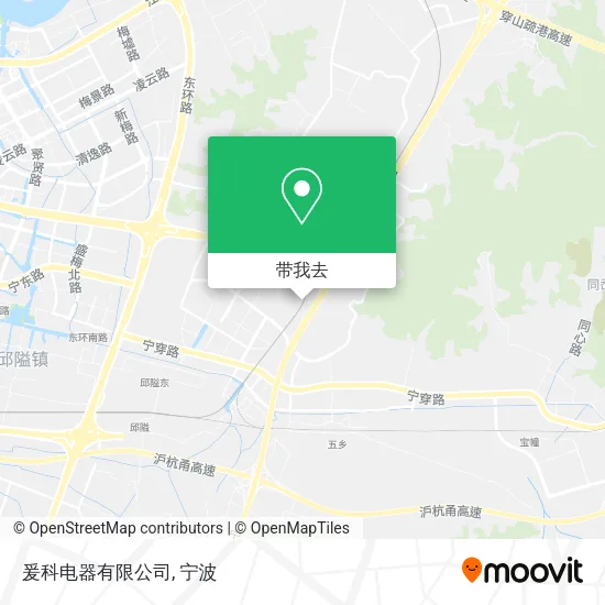 爰科电器有限公司地图