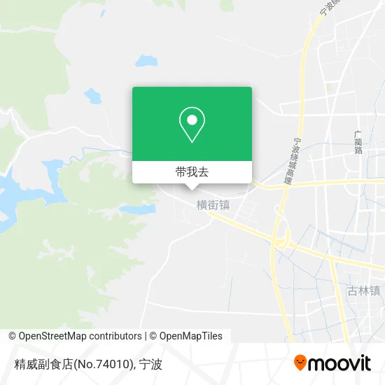 精威副食店(No.74010)地图