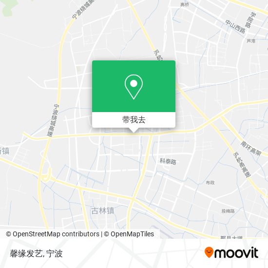 馨缘发艺地图