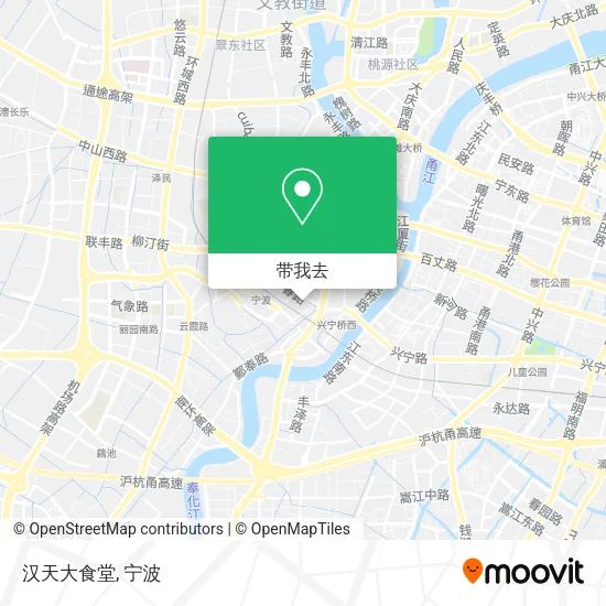 汉天大食堂地图