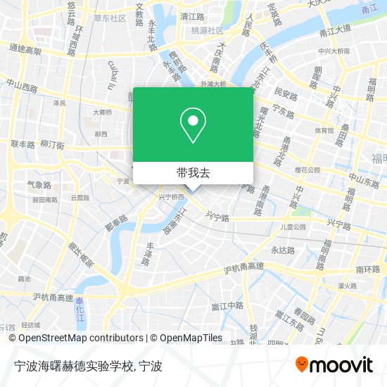 宁波海曙赫德实验学校地图