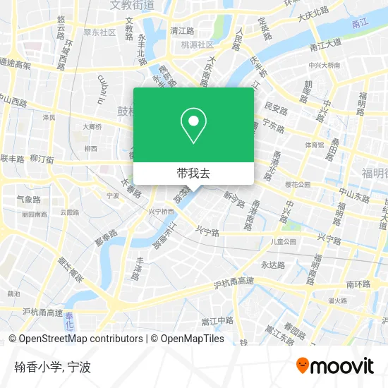 翰香小学地图