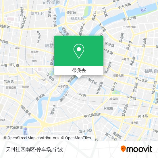 天封社区南区-停车场地图
