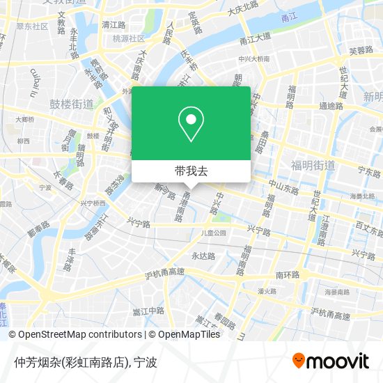 仲芳烟杂(彩虹南路店)地图