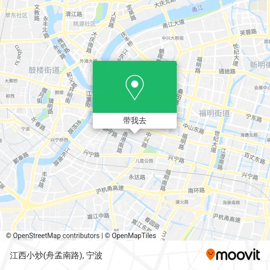 江西小炒(舟孟南路)地图