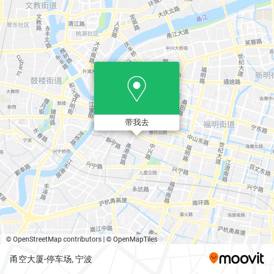 甬空大厦-停车场地图