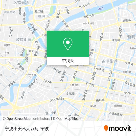 宁波小美私人影院地图