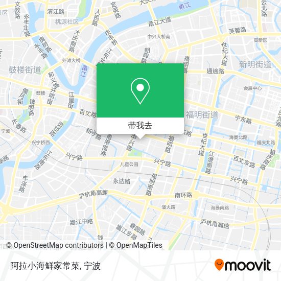 阿拉小海鲜家常菜地图