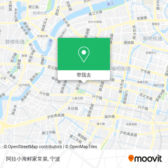 阿拉小海鲜家常菜地图