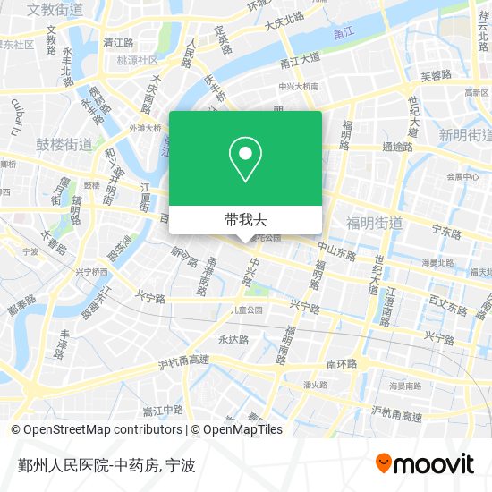 鄞州人民医院-中药房地图