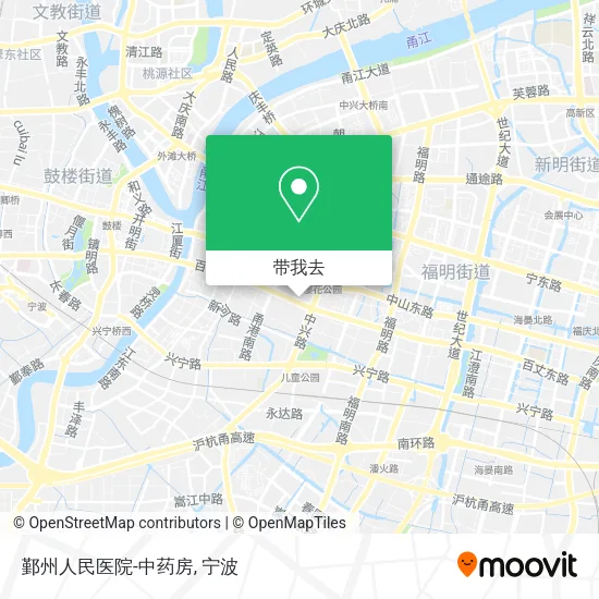 鄞州人民医院-中药房地图