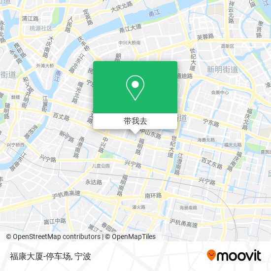 福康大厦-停车场地图