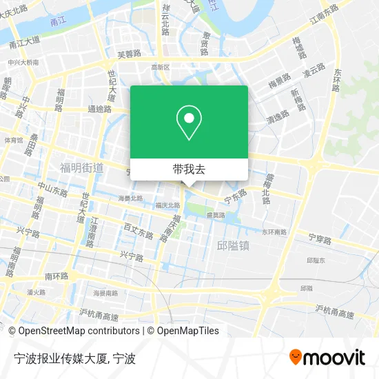 宁波报业传媒大厦地图