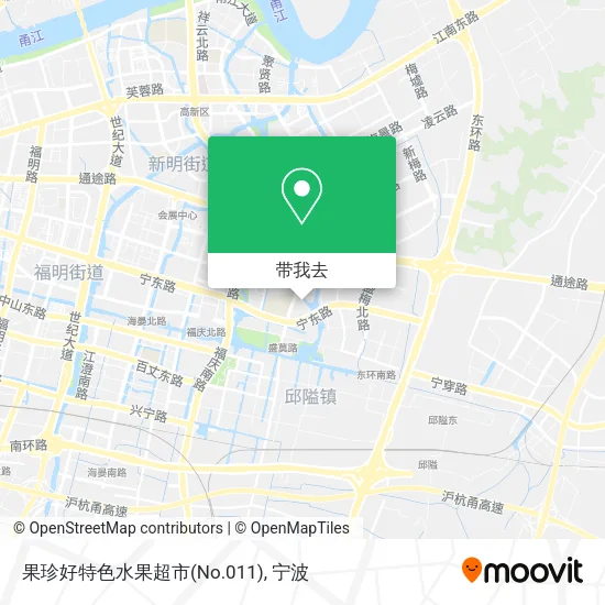 果珍好特色水果超市(No.011)地图