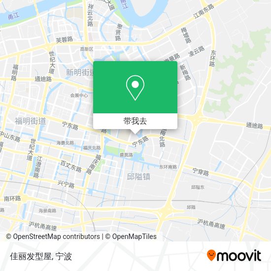 佳丽发型屋地图