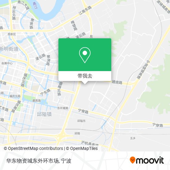 华东物资城东外环市场地图