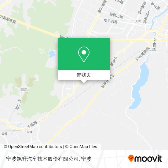 宁波旭升汽车技术股份有限公司地图