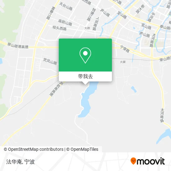 法华庵地图