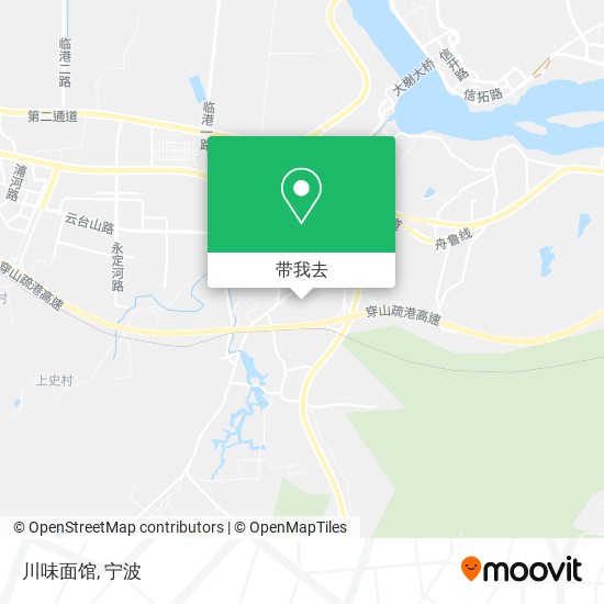 川味面馆地图