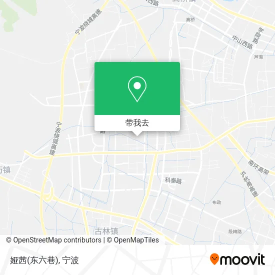 娅茜(东六巷)地图